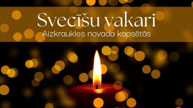 Svecīšu vakari Aizkraukles novada kapsētās