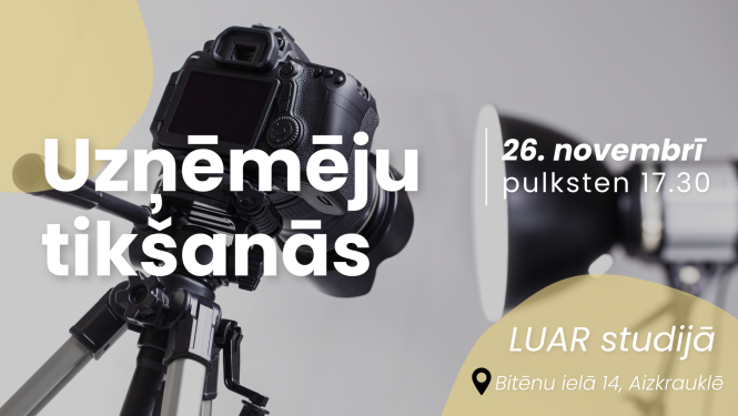 Uzņēmēju tikšanās baneris