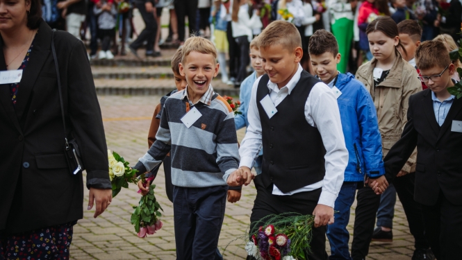 Pirmais septembris Aizkraukles novada vidusskolā