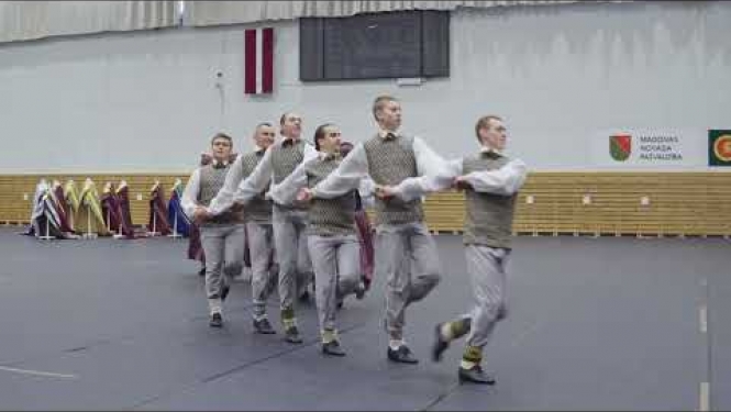 Aizkraukles novads deju skatē Madonā