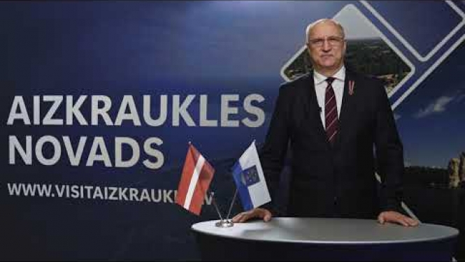 Aizkraukles novada domes priekšsēdētāja Leona Līduma apsveikums Valsts svētkos