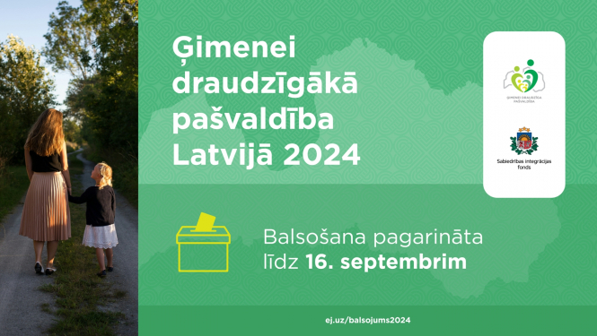 Balso par ģimenei draudzīgāko pašvaldību
