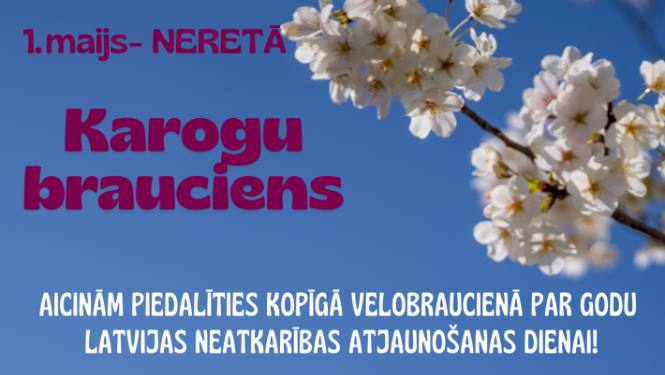 Karogu brauciens Neretā