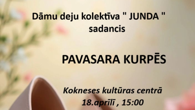 “Pavasara kurpēs”