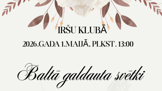 Baltā galdauta svētki Iršos