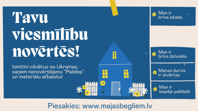 baneris, Tavu viesmīlību novērtēs!