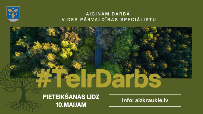 Skrīveros vajadzīgs vides pārvaldības speciālists