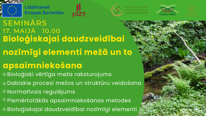 seminārs mežu saimniekiem, programma