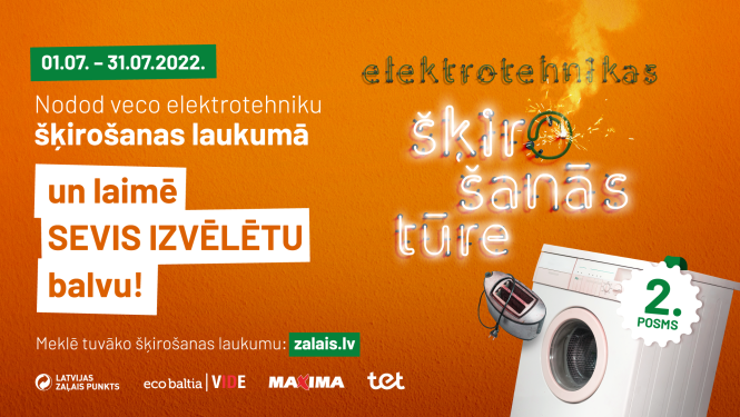 šķirošanas tūre baneris