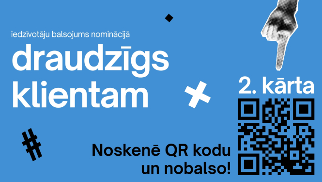 draudzīgs klientam baneris