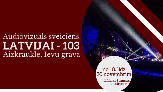 Latvijai 103 vizuālis