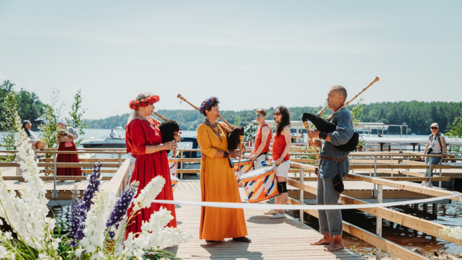 sajūti koknesi - piestātnes atklāšana