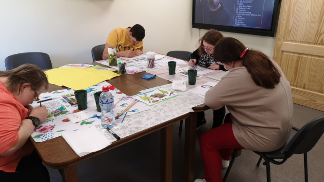 nodarbība dienas aprūpes centrā