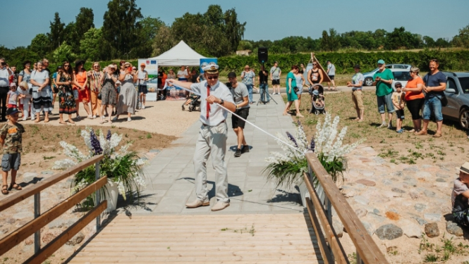 piestātnes atklāšana