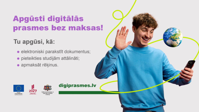apgūsti digitālās prasmes