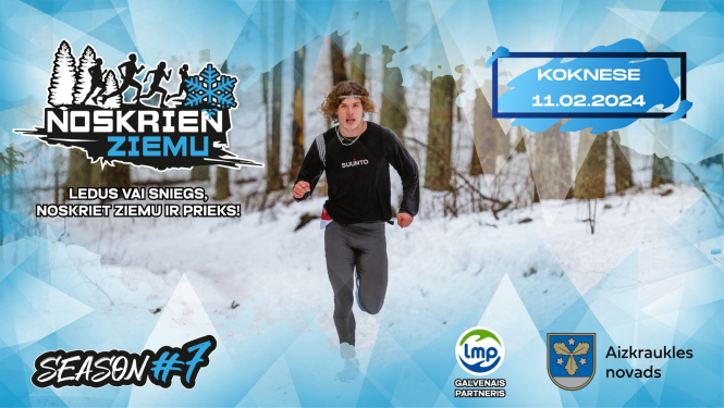 Noskrien ziemu Koknesē