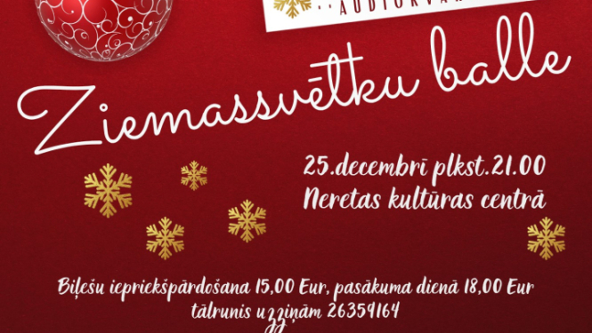 Ziemassvētku balle ar “Audiokvartālu”