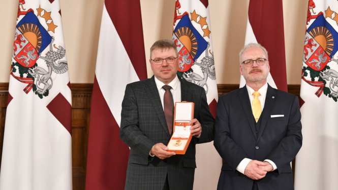 ordeņā saņemšana