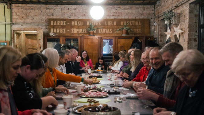 Uzņēmēju tikšanās Skrīveros