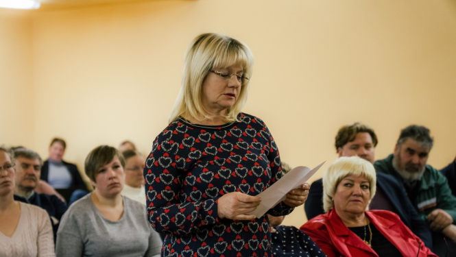 tikšanās ar iedzīvotājiem