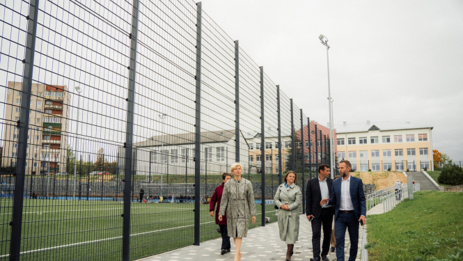 izglītības un zinātnes ministre viesojas Aizkrauklē