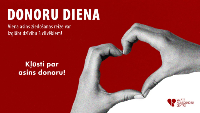 donoru dienas afiša