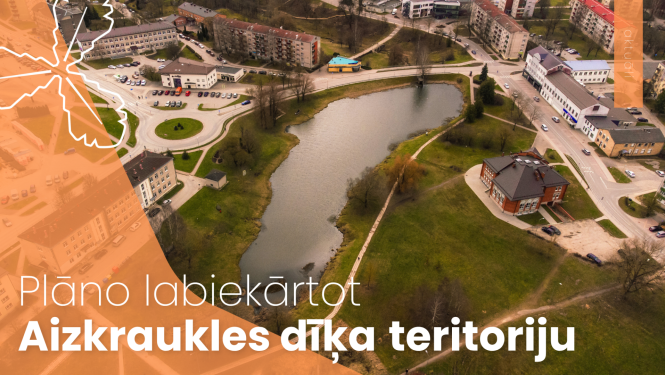 Plāno labiekārtot Aizkraukles dīķa teritoriju