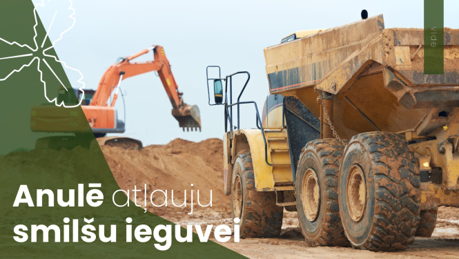 Anulē atļauju smilšu ieguvei