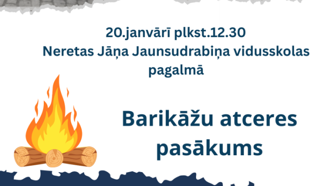 “Barikādēm – 35” Neretā