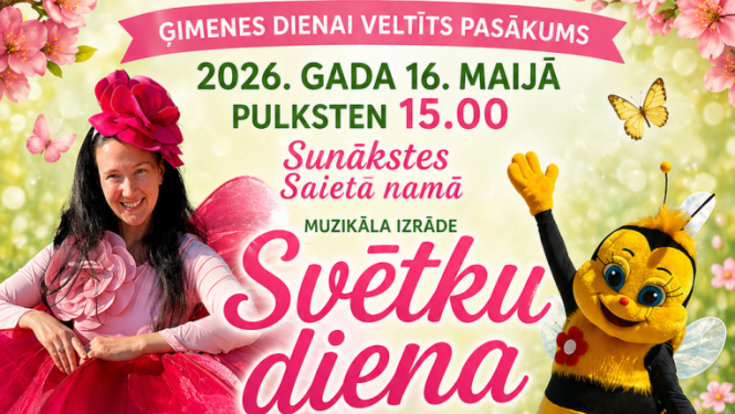 Ģimenes dienas pasākums Sunākstē 