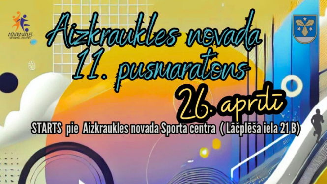 11. pusmaratona afiša