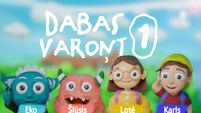 Multfilmas Dabas varoņi ekrānuzņēmums