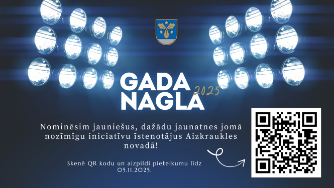 Piesaki kandidātu jaunatnes gada balvai!