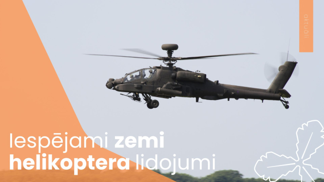 Iespējami zemi helikoptera lidojumi