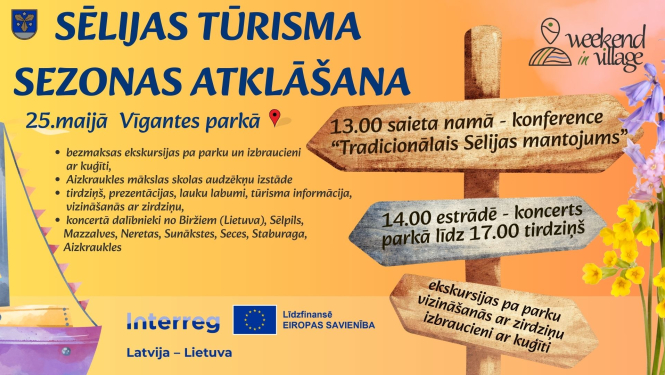 tūrisma sezonas atklāšanas afiša