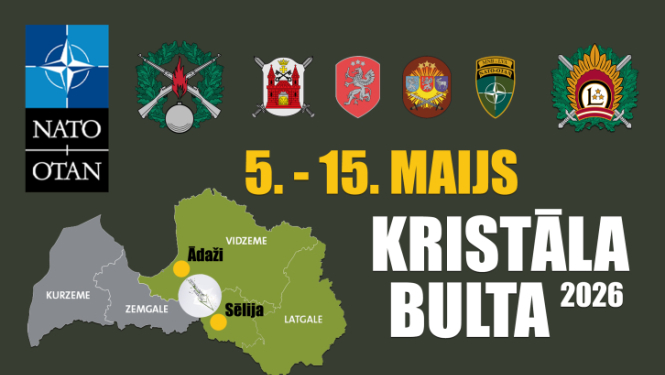 Mācību "Kristāla bulta 2026" afiša