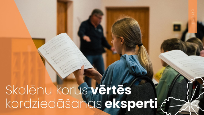 Skolēnu korus vērtēs kordziedāšanas eksperti