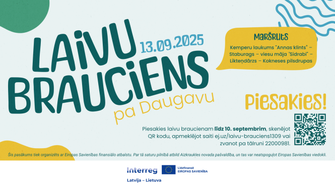 laivu brauciena baneris