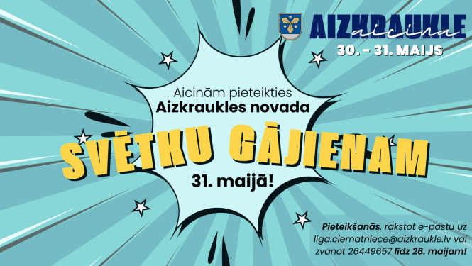 Piesakies svētku gājienam