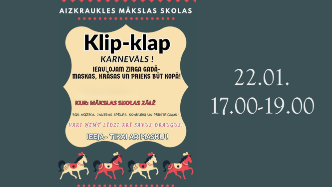 “Klip-klap” karnevāls