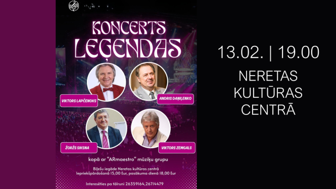Koncerts “Leģendas”