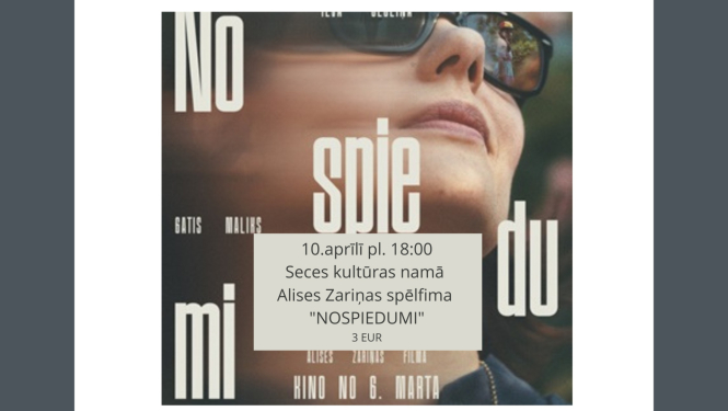Spēlfilma "Nospiedumi" Secē