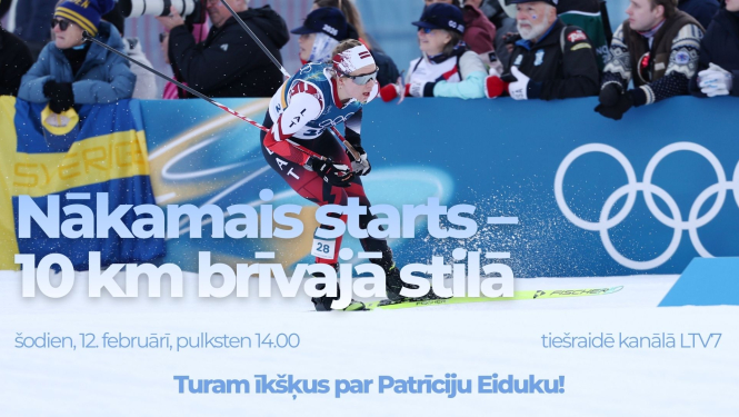 Nākamais starts – 10 km brīvajā stilā