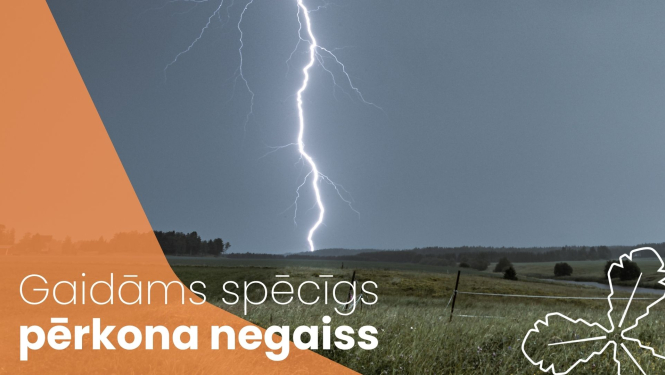 Gaidāmas stipras lietusgāzes