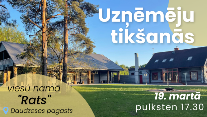 Uzņēmēju tikšanās baneris