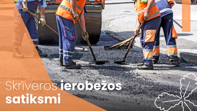 Skrīveros ierobežos satiksmi