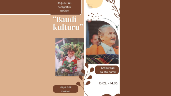 Kārļa Ieviņa fotogrāfiju izstāde “Baudi kultūru”
