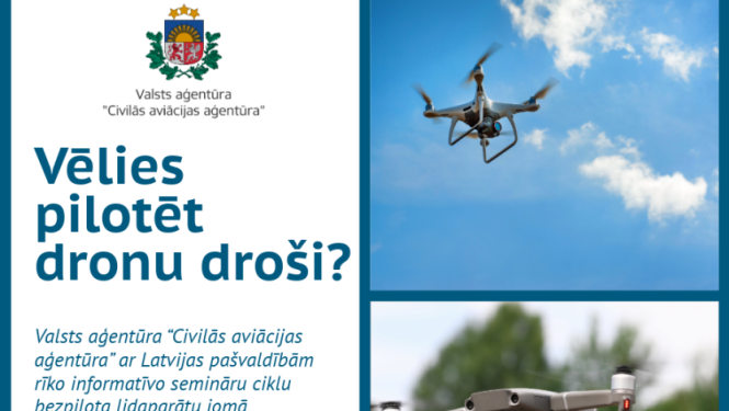 baneris par drona pilotēšanu