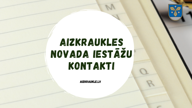 Aizkraukles novada iestāžu kontakti