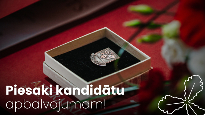 Piesaki kandidātu pašvaldības apbalvojumam!